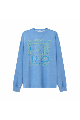 My Day Ls - Denim Blue