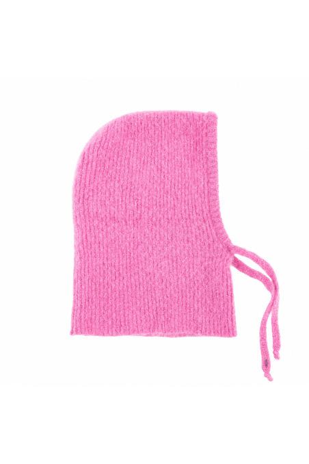 Wool Fluffy Balaclava - Flamingo Wool Fluffy Balaclava - Flamingo