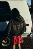 Lucky Seven Hoodie - Pacific Mist
