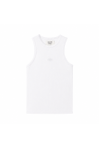 Stonewashed Rib Top - Vintage White Stonewashed Rib Top - Vintage White