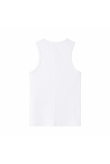 Stonewashed Rib Top - Vintage White Stonewashed Rib Top - Vintage White
