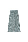 Checkered Soft Loose Pants - White Sage Checkered Soft Loose Pants - White Sage