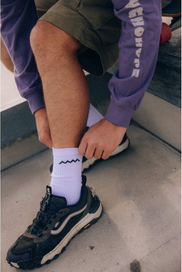 Surf White Socks