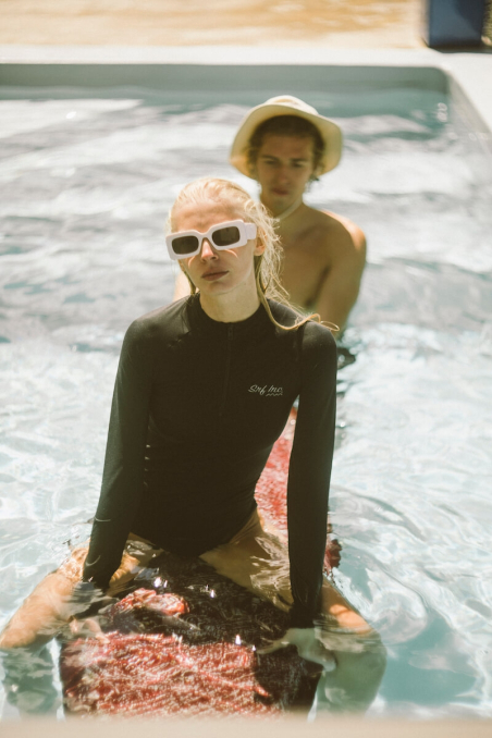 Retro Swimsuit - Anthracite Retro Swimsuit - Anthracite