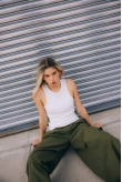 Parachute Pants - Olive