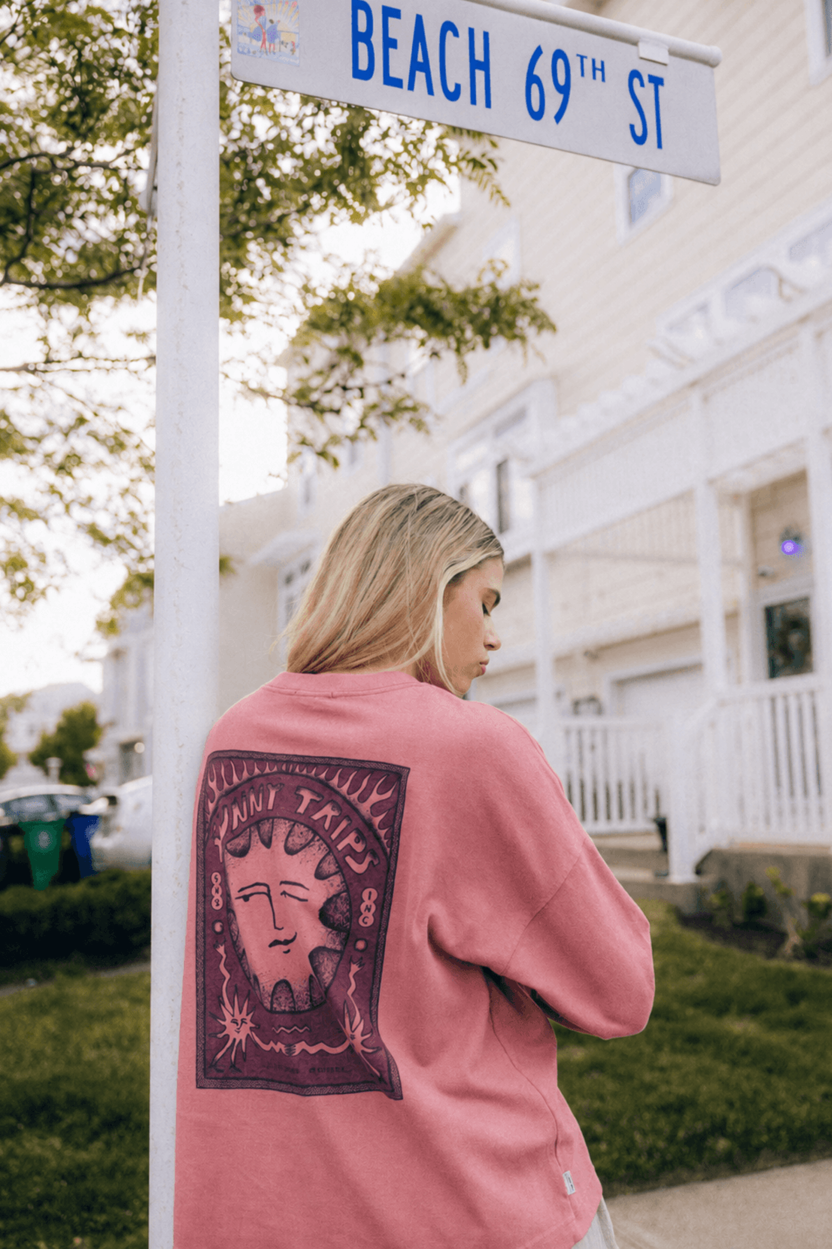 Sunny Trips LS - Raspberry Punch Sunny Trips LS - Raspberry Punch