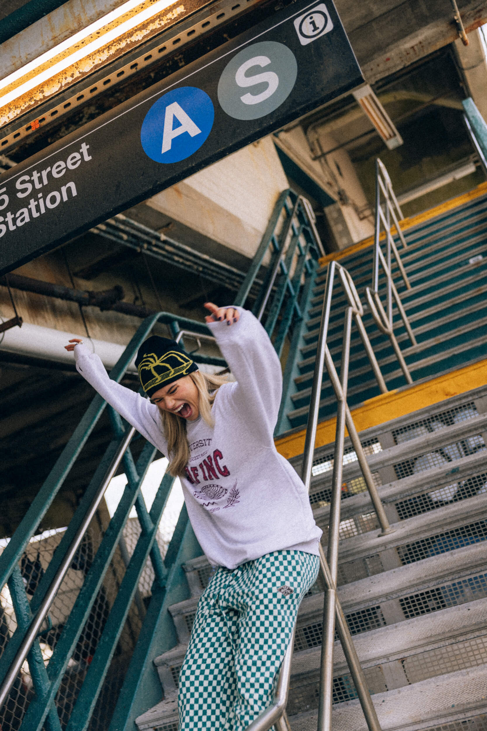 Keep Moving Beanie - Space Black Keep Moving Beanie - Space Black
