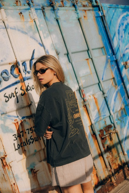 Coconuts Tee - Pacific Mist Coconuts Tee - Pacific Mist