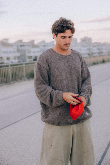 Beach Bum Sweater - Brownie Beach Bum Sweater - Brownie