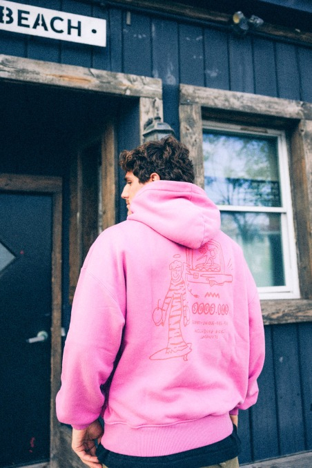Coconuts Hoodie - Flamingo Pink Coconuts Hoodie - Flamingo Pink
