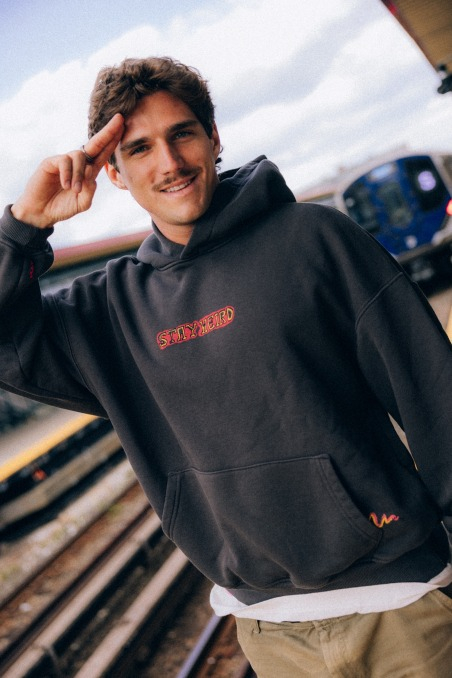 Stay Weird Hoodie - Stone Grey Stay Weird Hoodie - Stone Grey