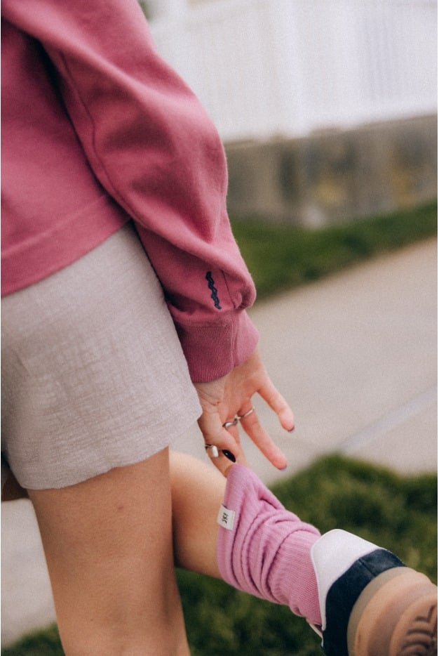 Blush Rush Socks - Dirty Pink Blush Rush Socks - Dirty Pink