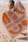 Surf Wool Blanket- Vintage White