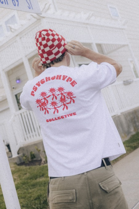 Psychohype Tee - Paper White Psychohype Tee - Paper White