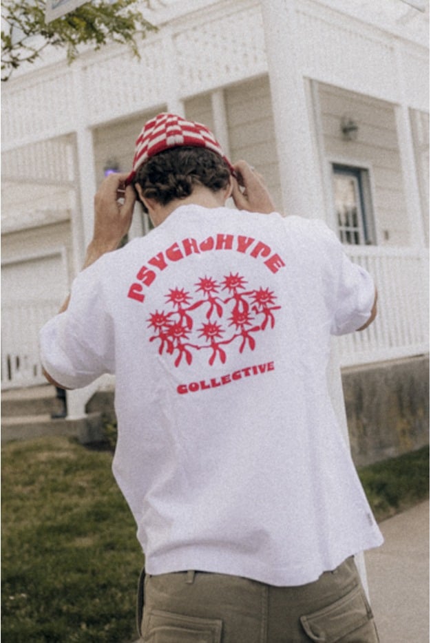 Psychohype Tee - Paper White Psychohype Tee - Paper White