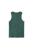 Stonewashed Classic Top - Bottle Green