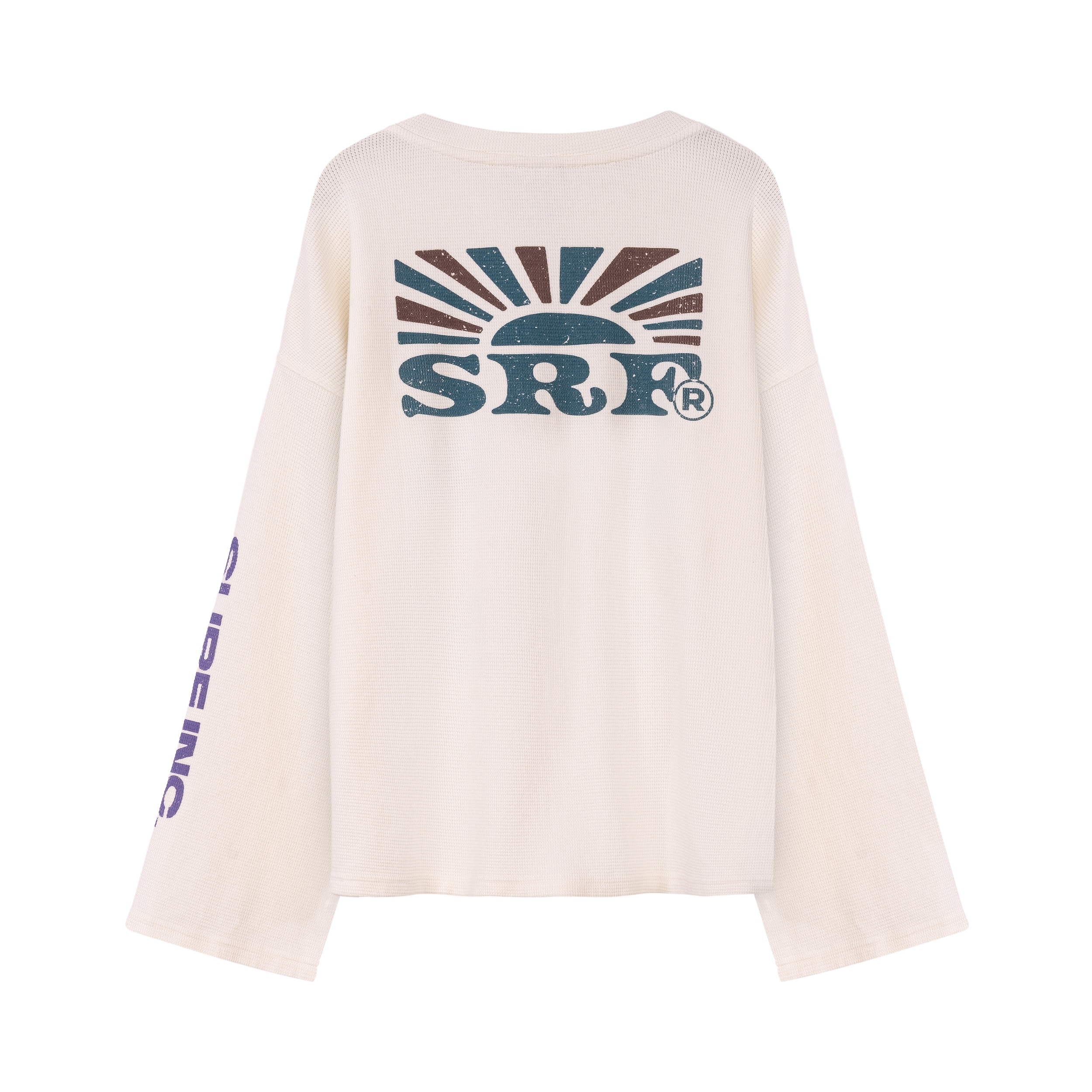 Wide Waffle Longsleeve - Vintage White Wide Waffle Longsleeve - Vintage White
