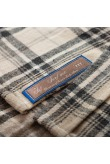 Checked & Decked Flannel Shirt - Stone Grey Checked & Decked Flannel Shirt - Stone Grey