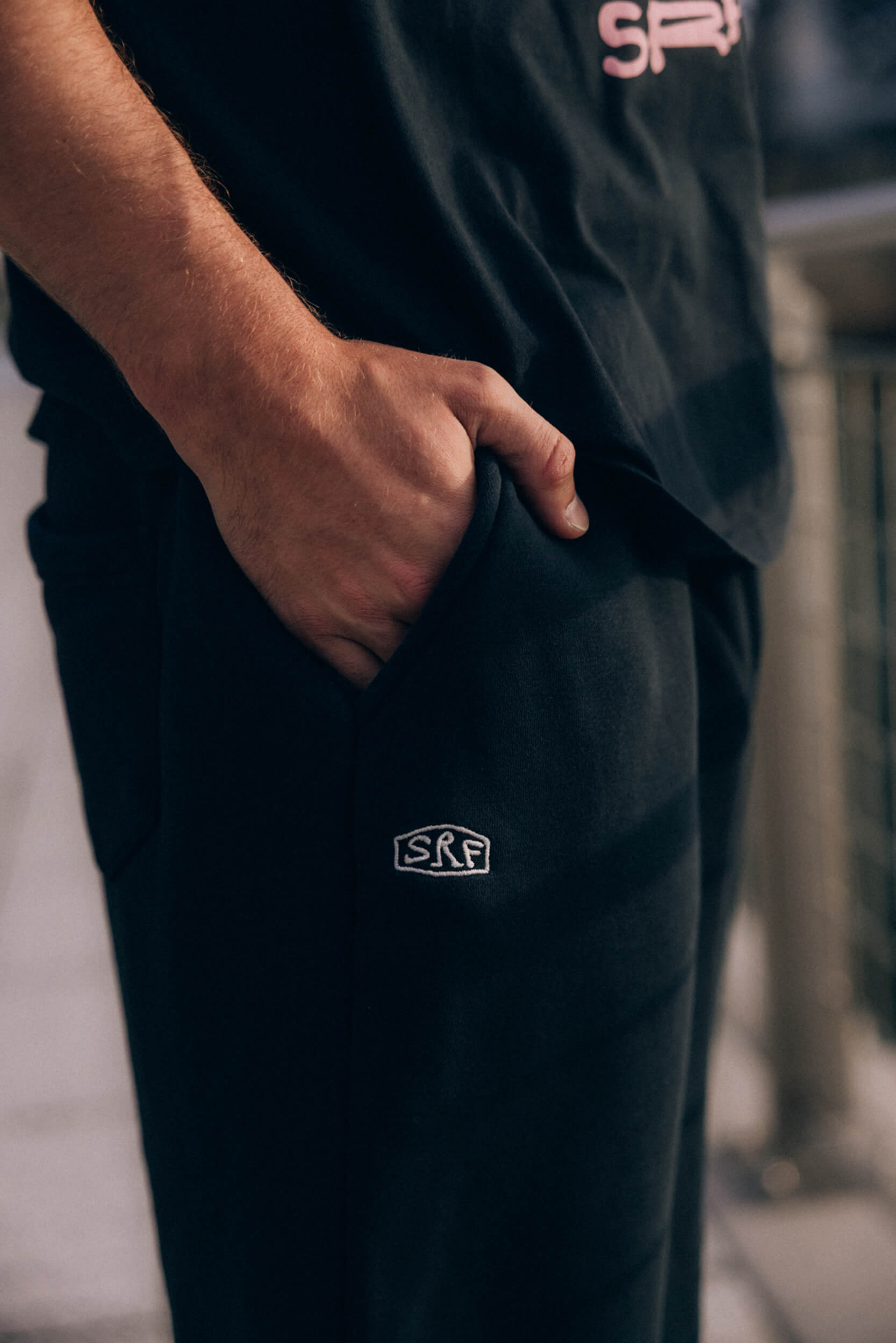SRF Core Joggers - Acid Black SRF Core Joggers - Acid Black