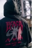 Outer Space Hoodie - Acid Black