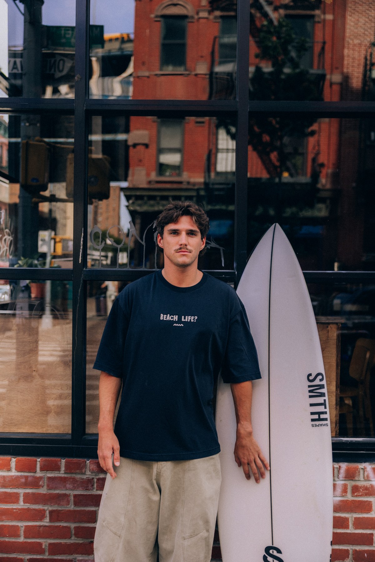 Beach Life Tee - Acid Black