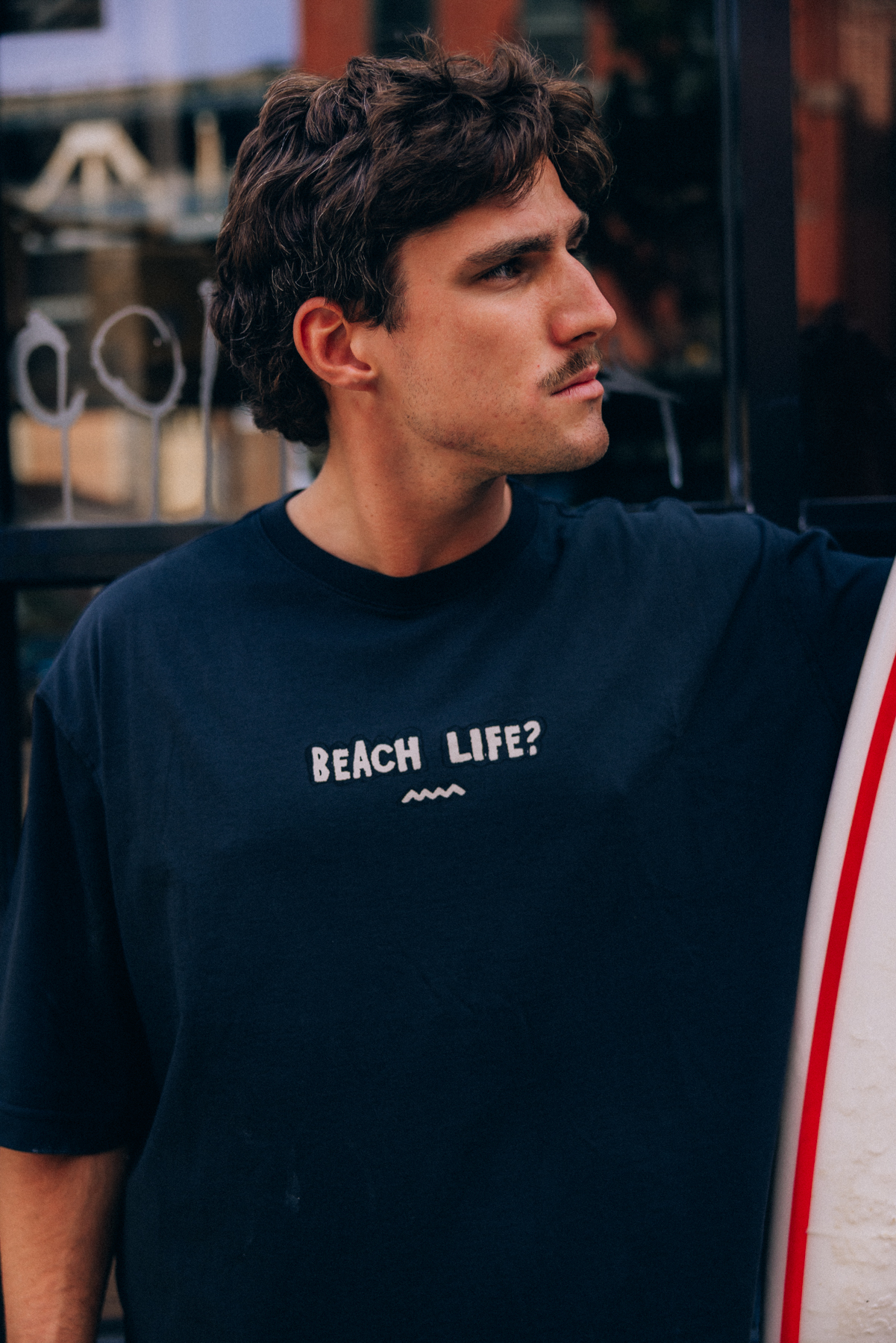 Beach Life Tee - Acid Black