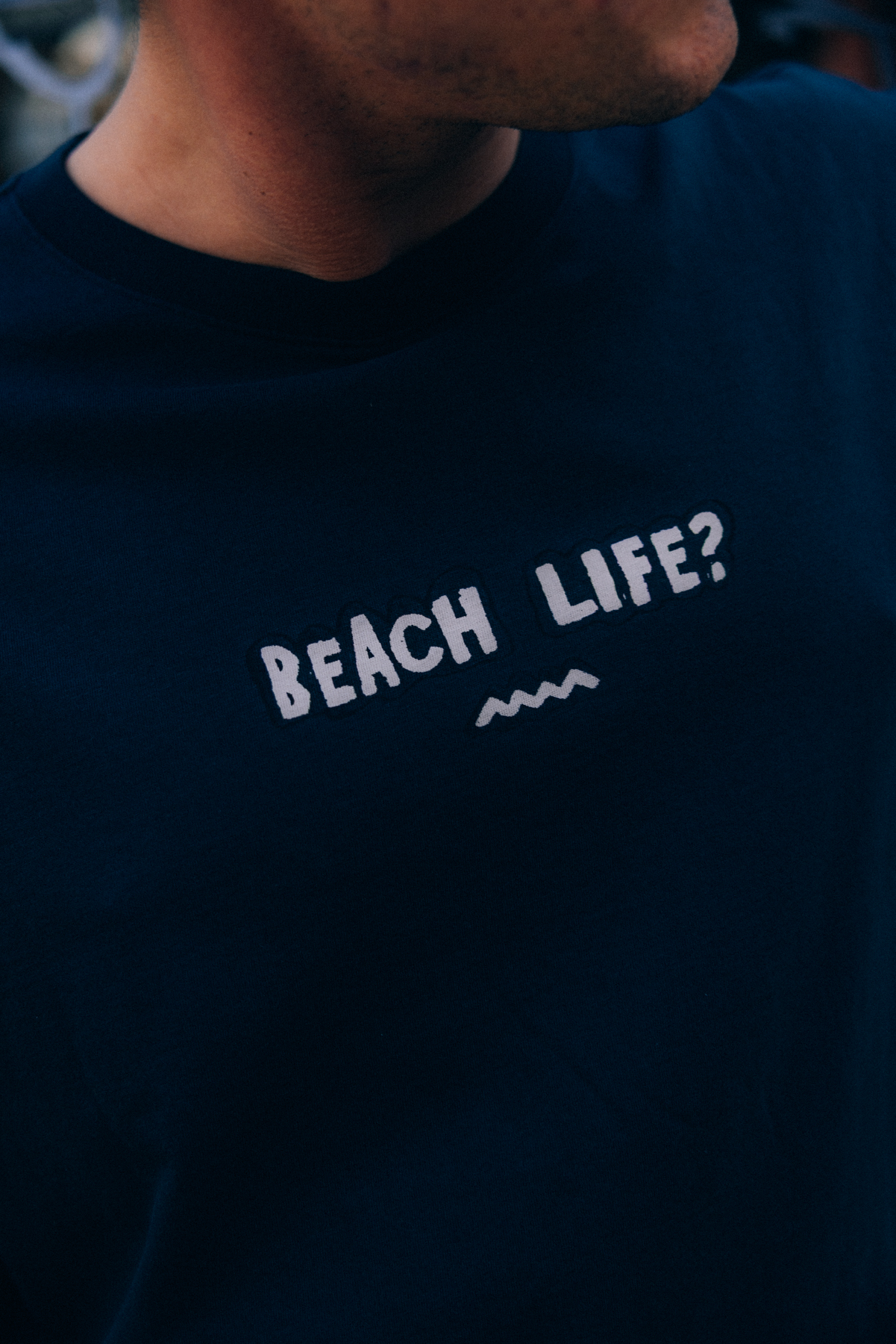 Beach Life Tee - Acid Black