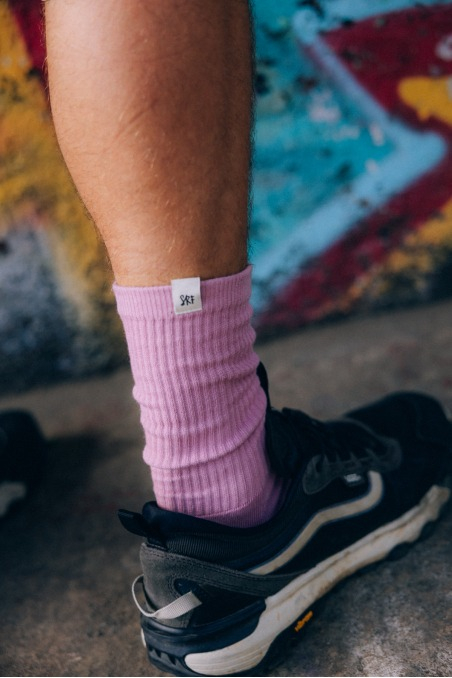 Blush Rush Socks - Dirty Pink Blush Rush Socks - Dirty Pink