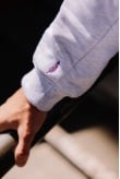 University Melange Sweat- Light Grey University Melange Sweat- Light Grey