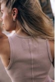 Stonewashed Classic Top - Cookie Stonewashed Classic Top - Cookie