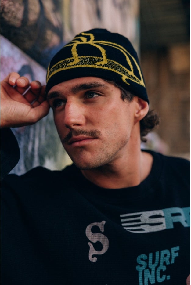 Keep Moving Beanie - Space Black Keep Moving Beanie - Space Black
