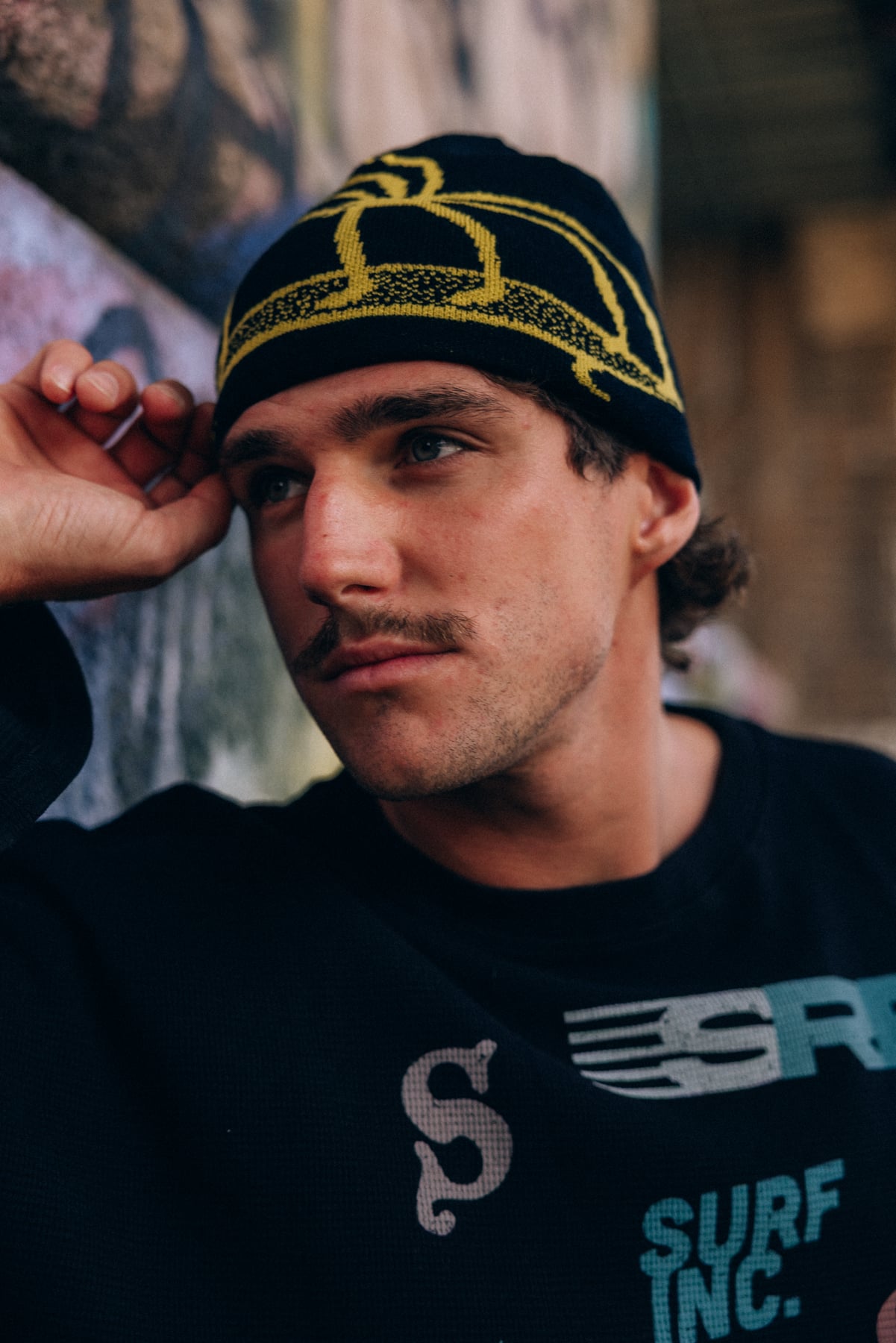 Keep Moving Beanie - Space Black Keep Moving Beanie - Space Black