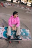 Coconuts Hoodie - Flamingo Pink