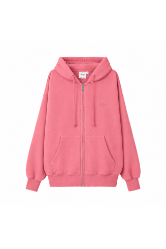 SRF Core Zip Hoodie - Deep Pink
