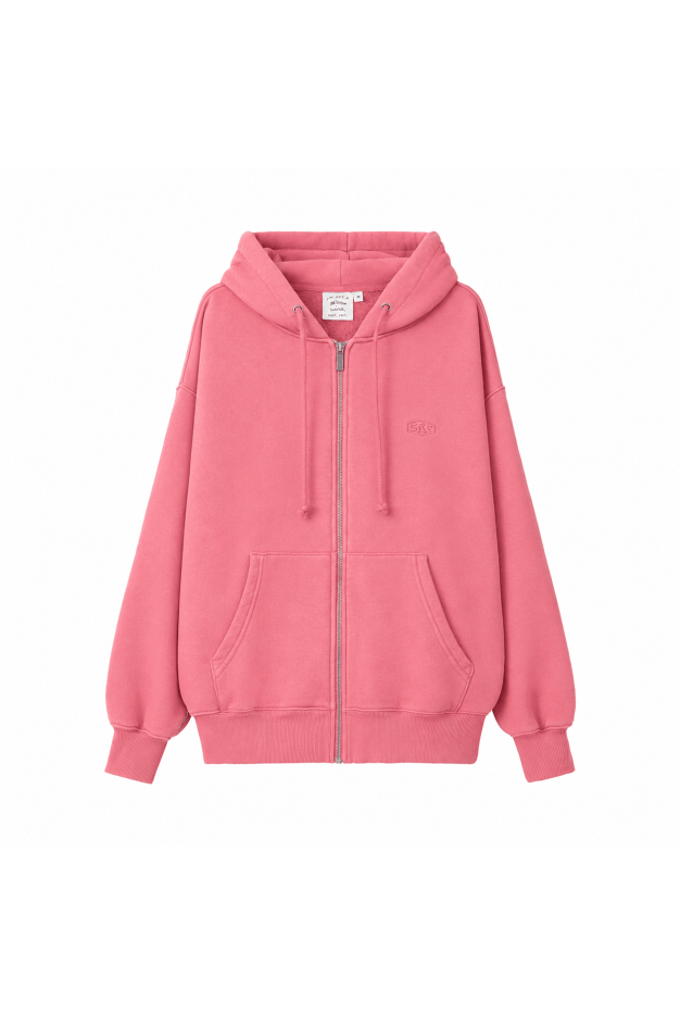 SRF Core Zip Hoodie - Deep Pink