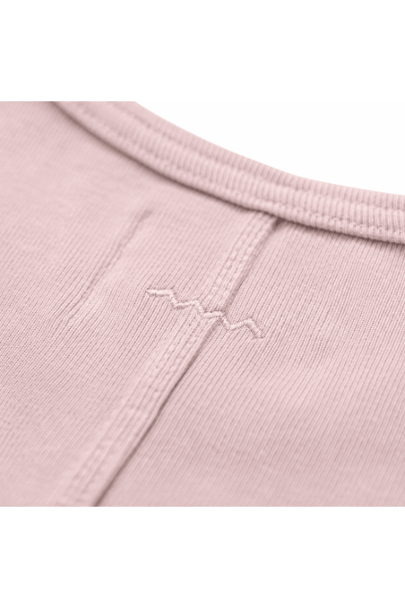 Stonewashed Rib Top - Pink Kush Stonewashed Rib Top - Pink Kush