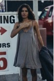 Cupro Ethereal Dress - Mokka