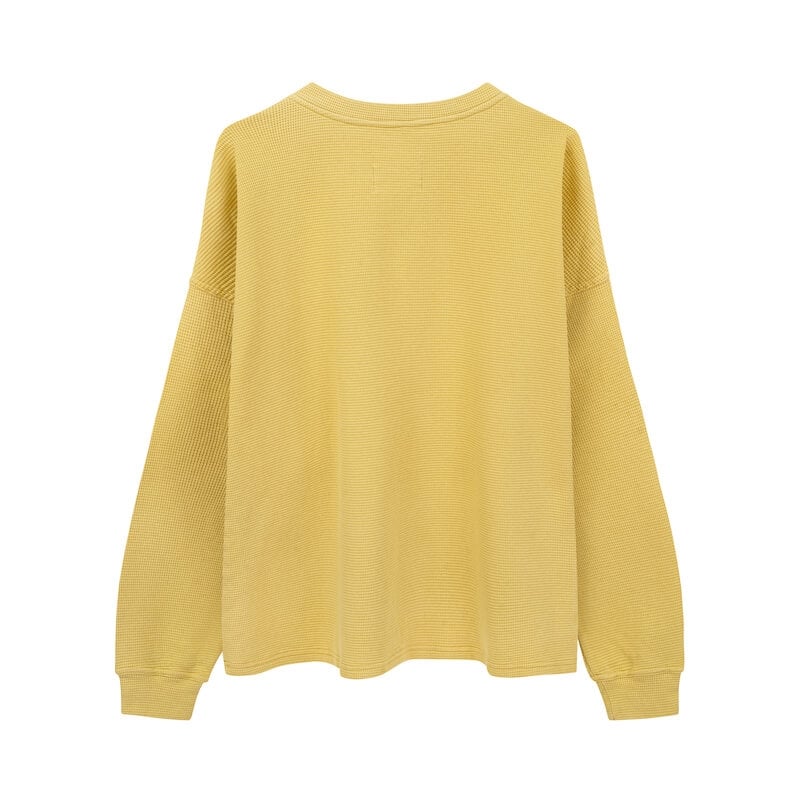 Waffle Longsleeve - Yellow Snow Waffle Longsleeve - Yellow Snow