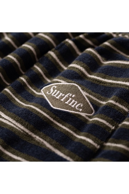 Striped Rugby Shorts - Navy Blue Striped Rugby Shorts - Navy Blue