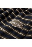 Striped Rugby Shorts - Navy Blue