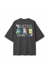 Queens For Hire Tee - Pacific Mist