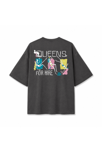 Queens For Hire Tee - Pacific Mist
