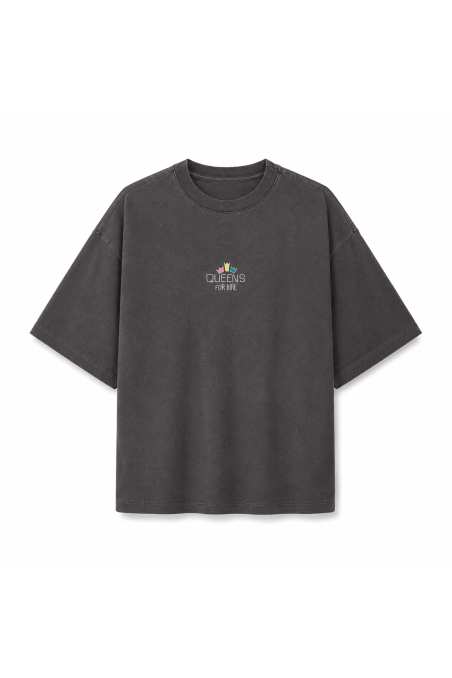 Queens For Hire Tee - Pacific Mist Queens For Hire Tee - Pacific Mist