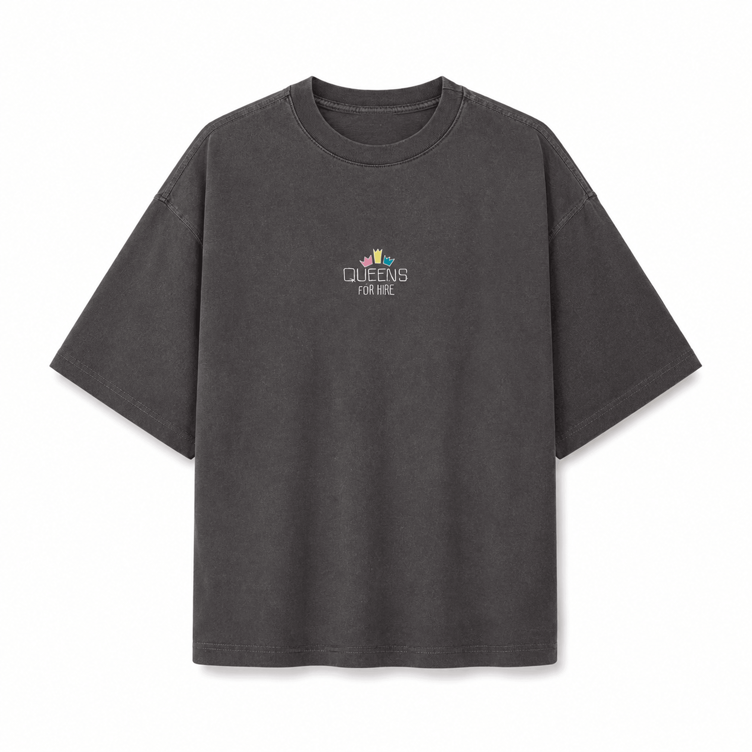 Queens For Hire Tee - Pacific Mist