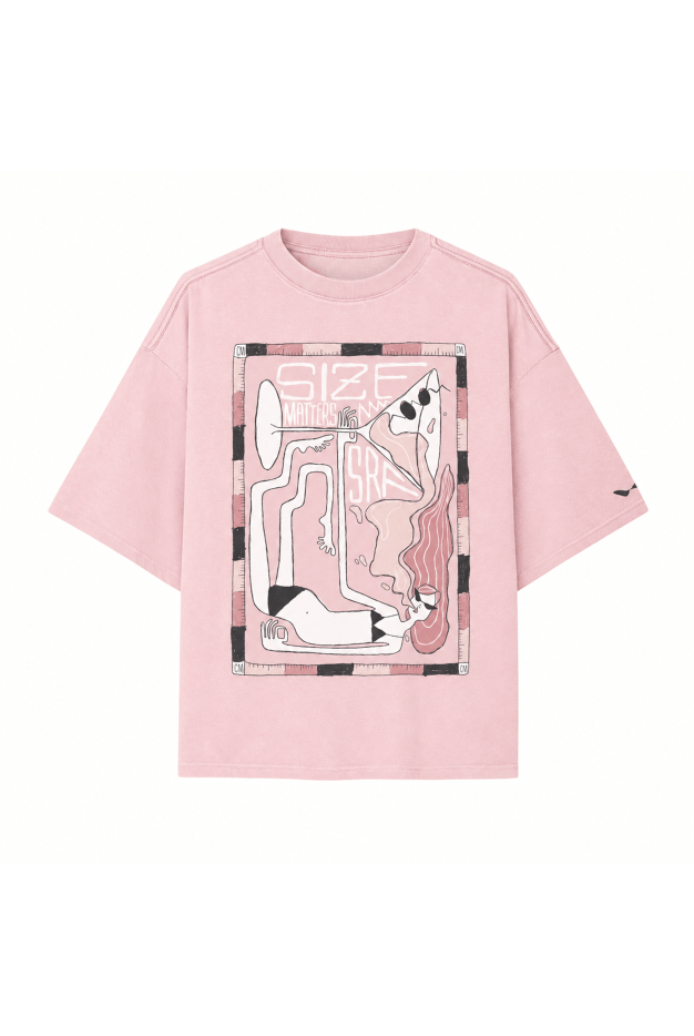 Size Matters Tee - Pink Kush Size Matters Tee - Pink Kush