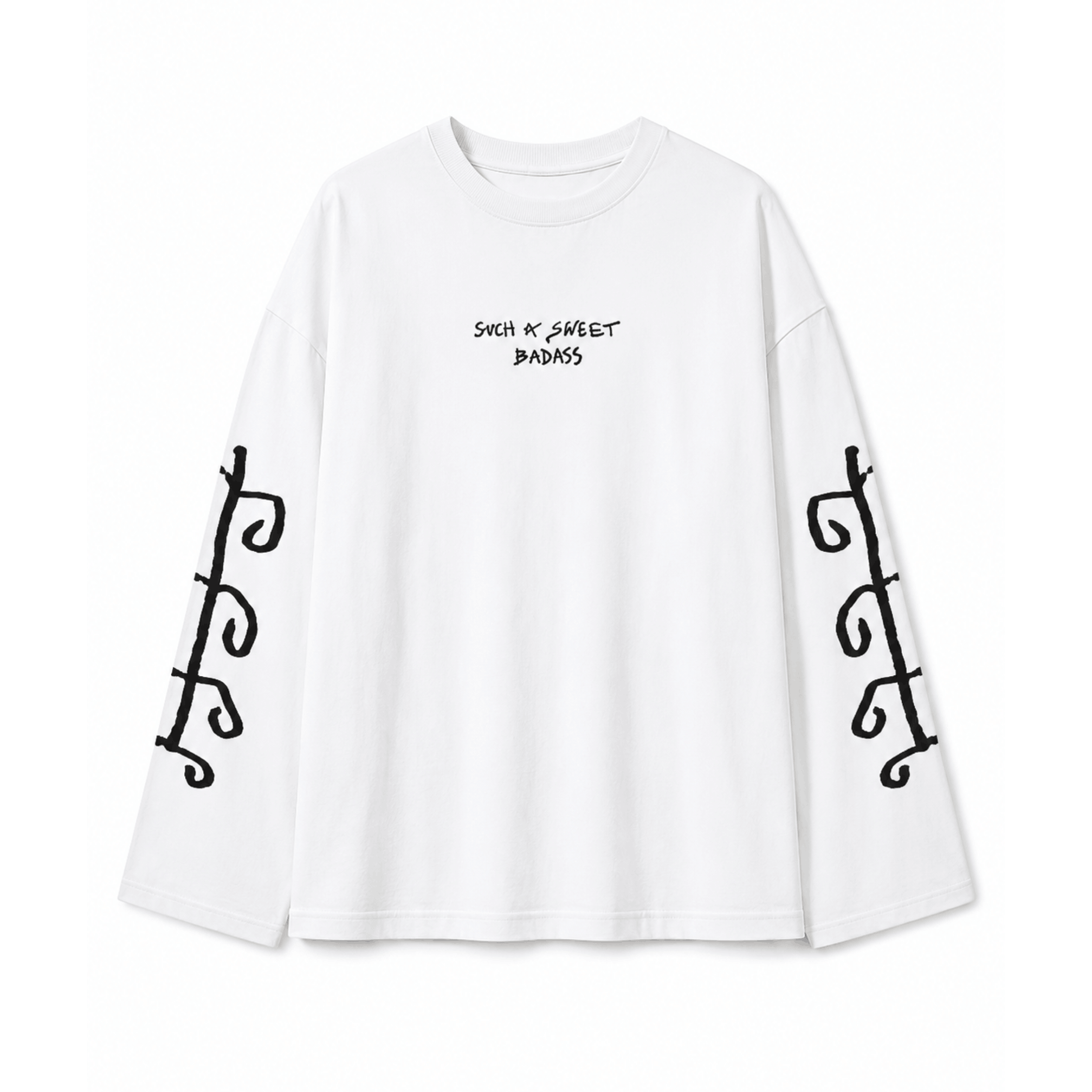 JD Sweet Badass Ls - Paper White