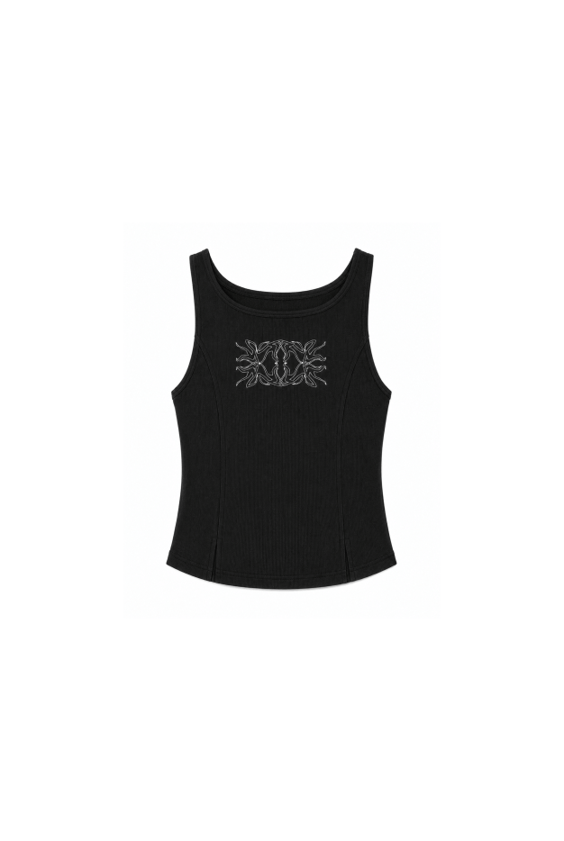JD Wavy Top - Acid Black JD Wavy Top - Acid Black