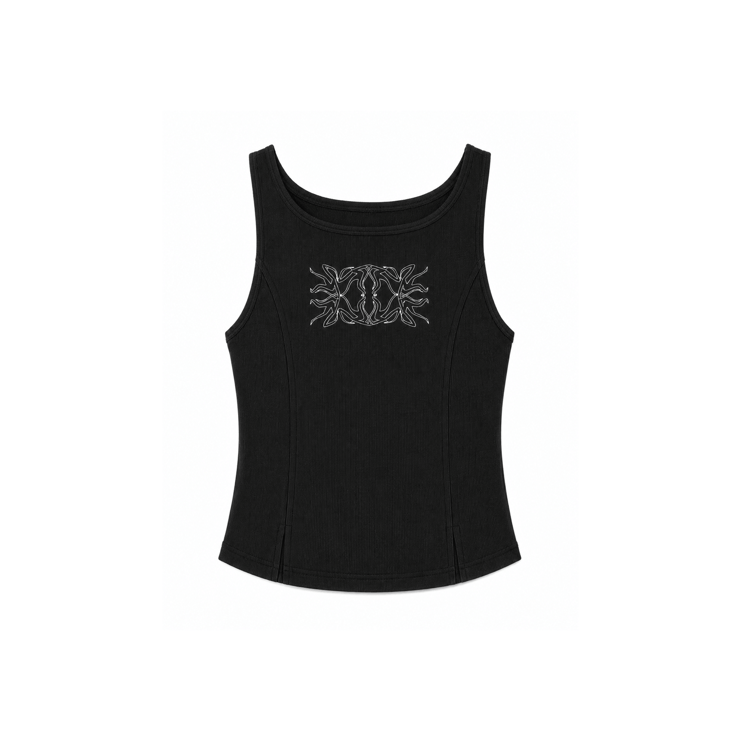 JD Wavy Top - Acid Black JD Wavy Top - Acid Black