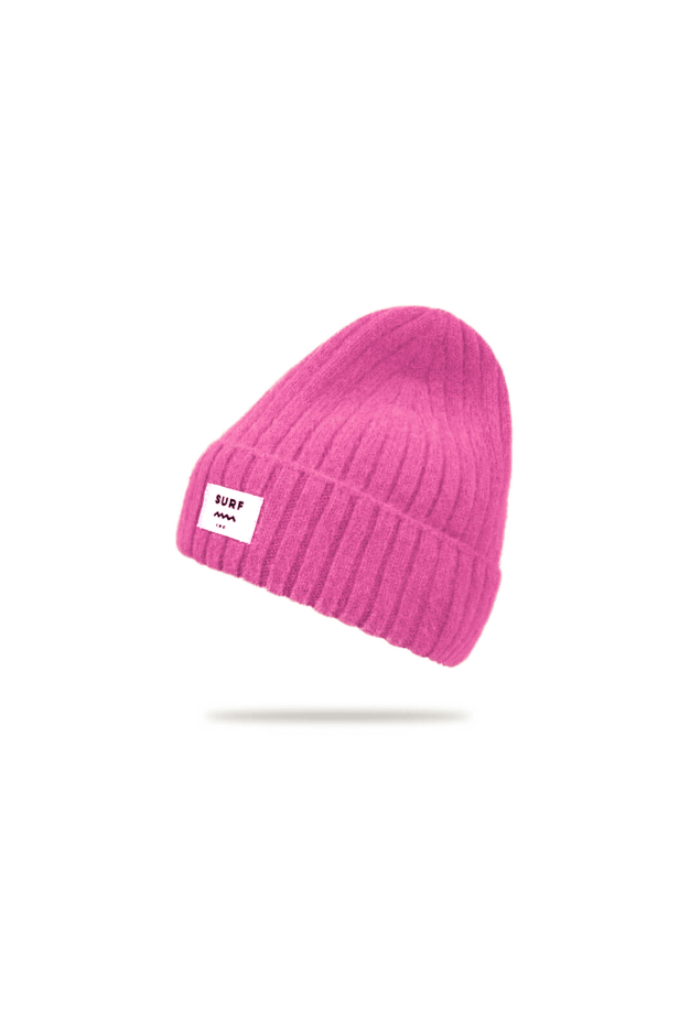Rib Fluffy Beanie - Pitahaya Rib Fluffy Beanie - Pitahaya