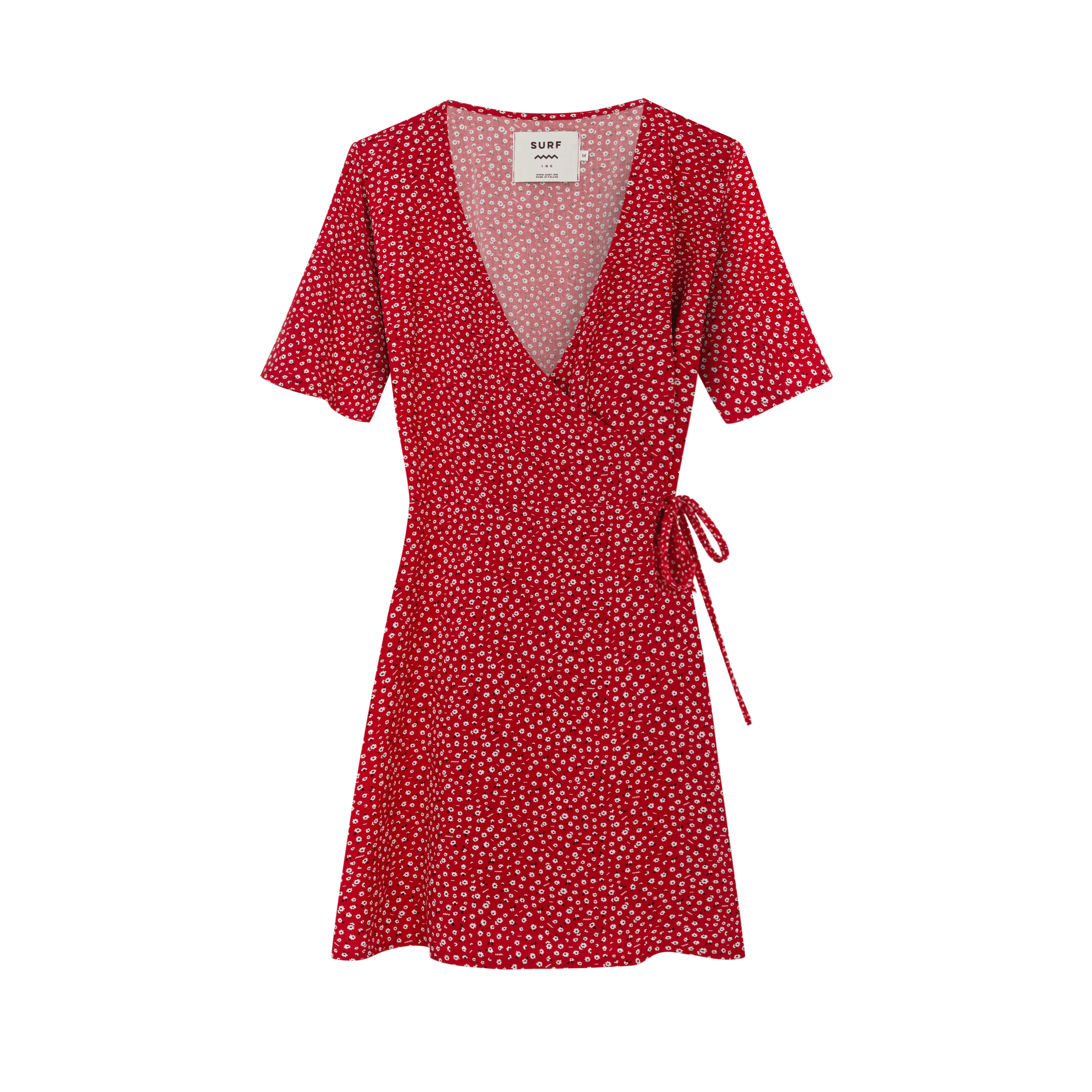 Sun Kissed Mini Dress- Formula Red